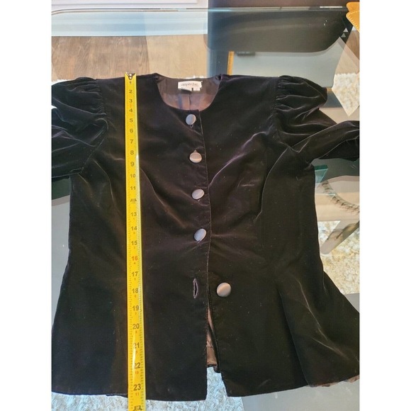 Vintage Depeche Mode Black Acetate Long Sleeve Buttons Front Casual Jacket 12 - Picture 11 of 11